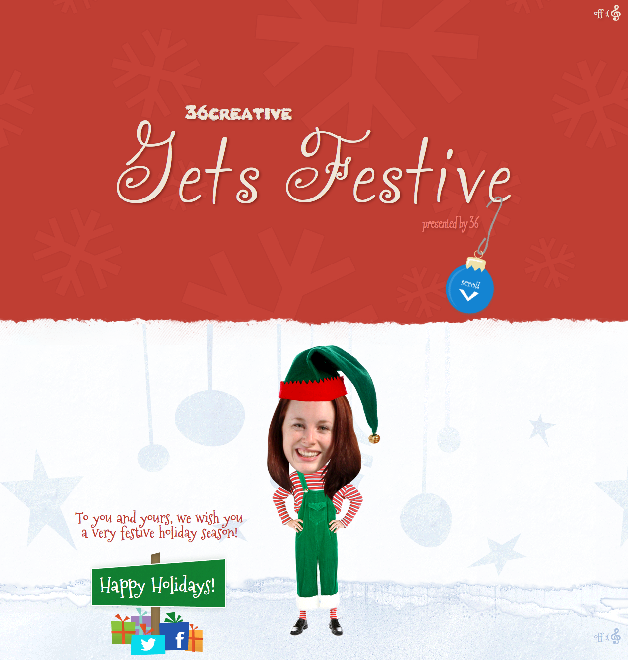 Happy Holidays from 36creative
